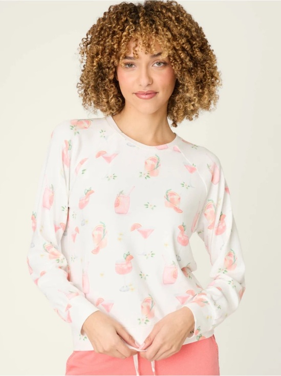 P.J. Salvage Other - P.J. Salvage Paloma Mama Sweet Sips Long Sleeve Pajama Top Women’s Small NWT